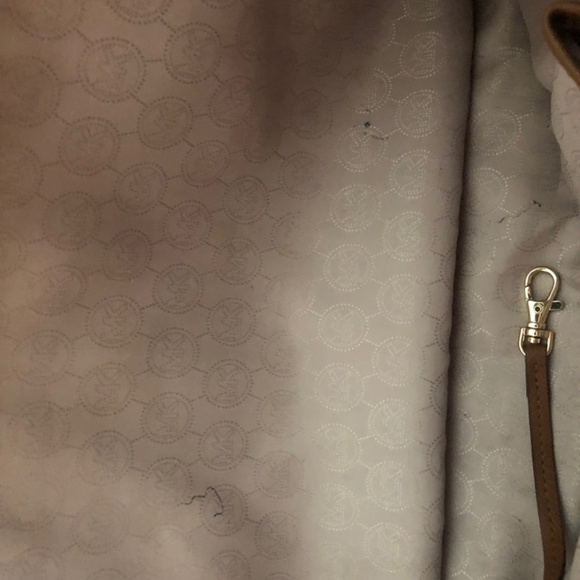 Michael Kors Jet Set large  saffiano leather  bag tote purse - Picture 7 of 10